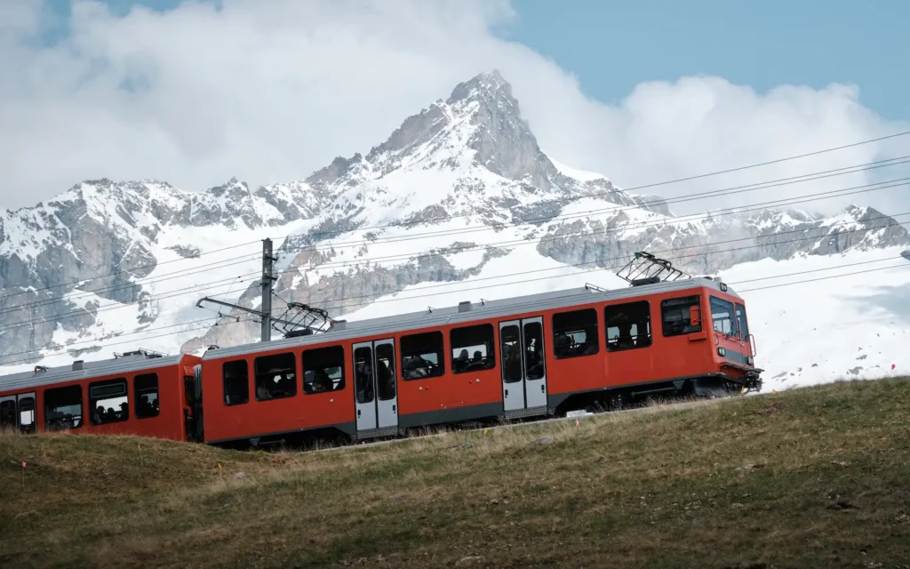 Ligne de train en Suisse