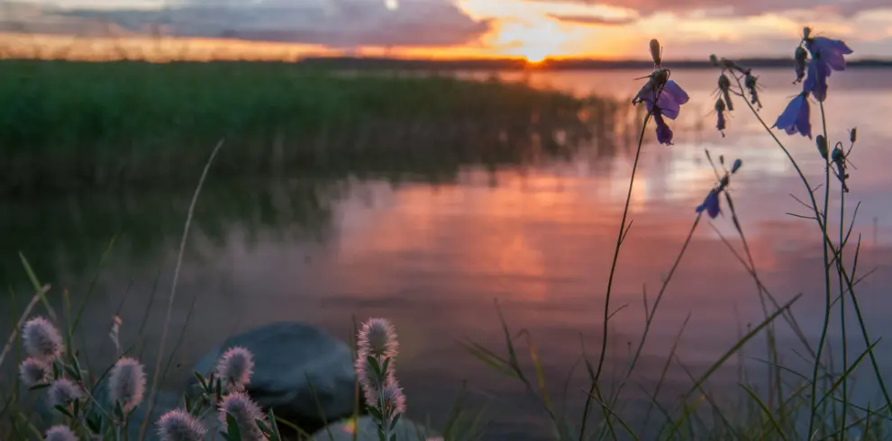 Visuel d'un voyage slow et bas carbone en Suède - vue de Mariestad