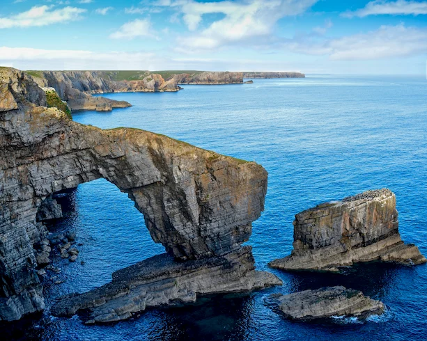 Voyage slow pays de galles -Falaise Pembroshire