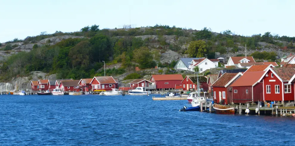 Visuel voyage slow et bas carbone en Scandinavie - Vue de Strömstad