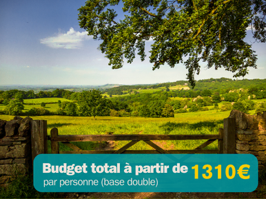 Boucle "Les Cotswolds" à partir de 1310 euros par personne en chambre double